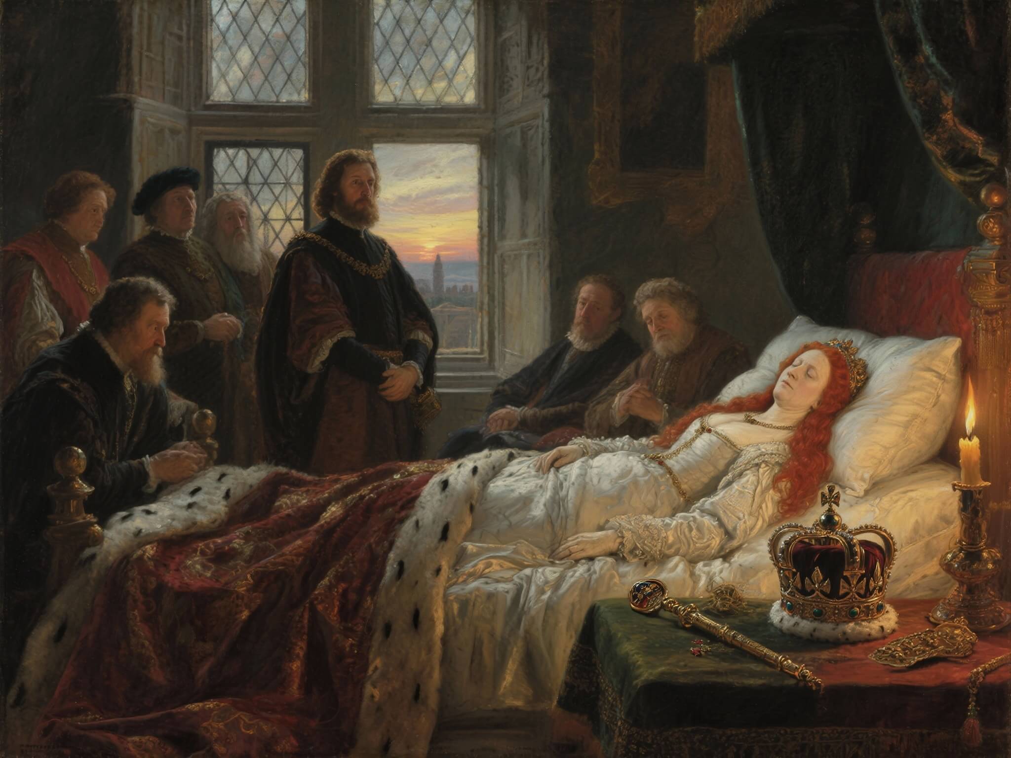 The Tudor dynasty ended with Elizabeth I's death in 1603 (1)